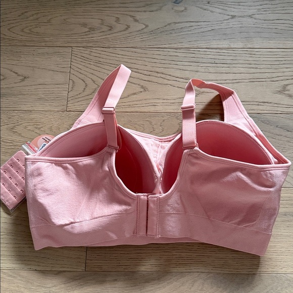 Shapermint Essentials Everyday Comfort Straps Wireless Shaping Bra XL Rose NWT - Picture 5 of 6